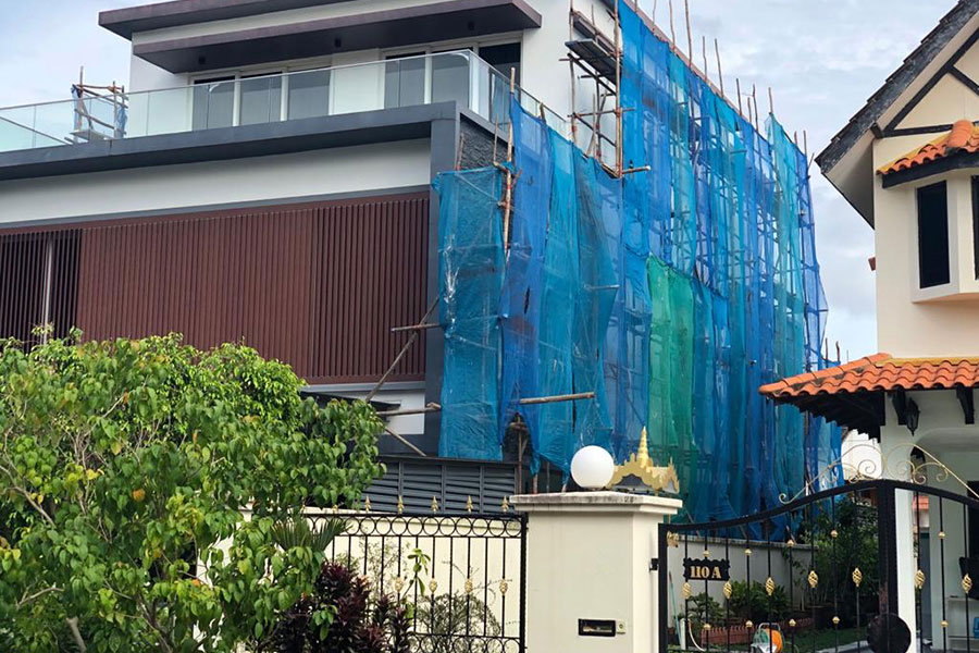 External Wall Waterproofing Works