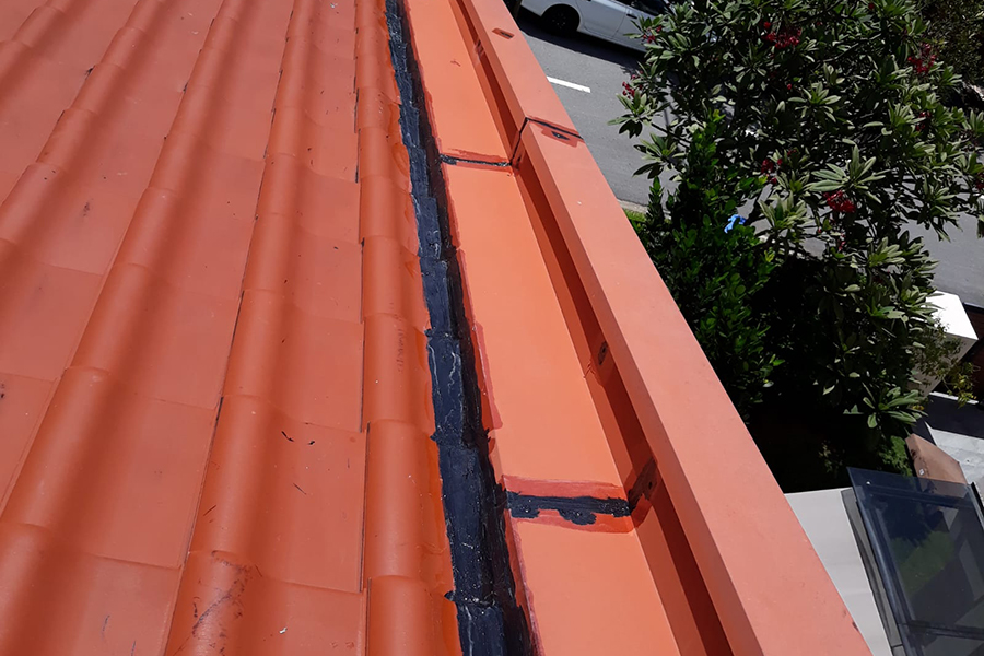 Roof Flashing Waterproofing Works