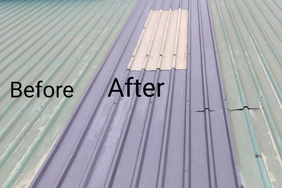 Metal Roof Waterproofing