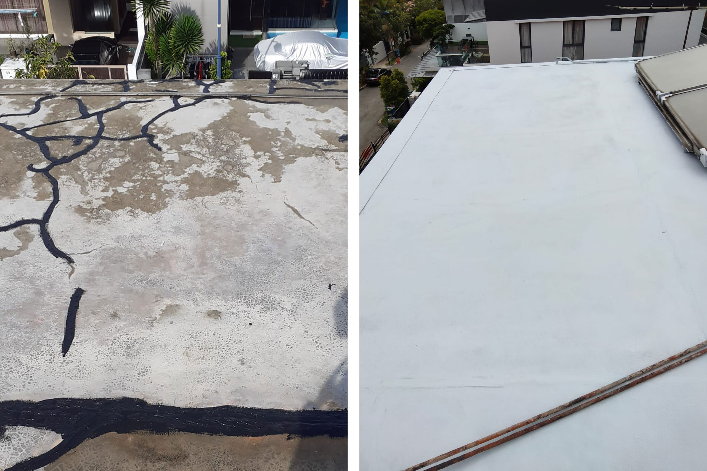 RC Concrete Rooftop Waterproofing Works